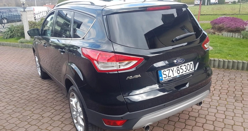 Ford Kuga cena 63600 przebieg: 176000, rok produkcji 2015 z Połaniec małe 79